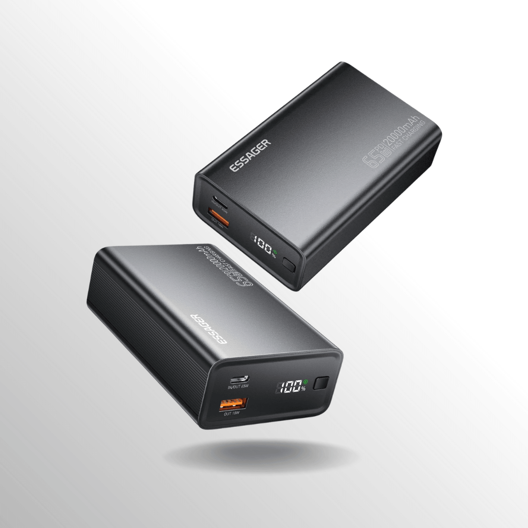 65W Schnelllade-Powerbank mit 20.000 mAh
