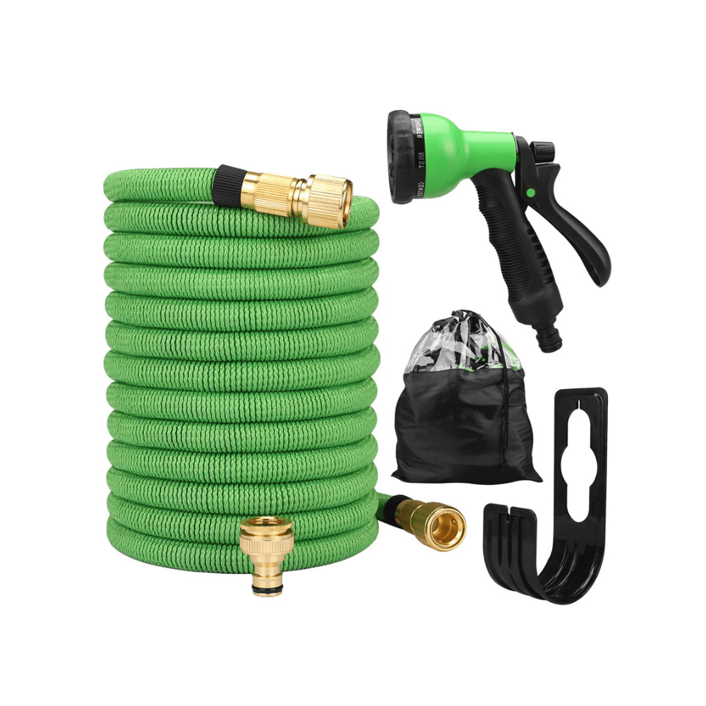 AquaFlex Pro – Der flexible Gartenschlauch mit 7 Sprühfunktionen