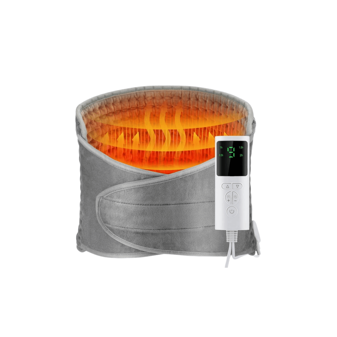 Elektrischer Heizgürtel Rücken – 9 Wärmestufen & Timer