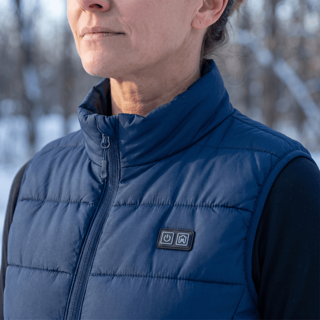 Beheizte Weste mit 9 Heiz-Zonen – Ultraleicht, USB-betrieben & ideal für Outdoor-Abenteuer