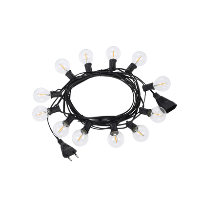 G40 LED Lichterkette Außen – Wetterfest & Bruchfest (Strom)