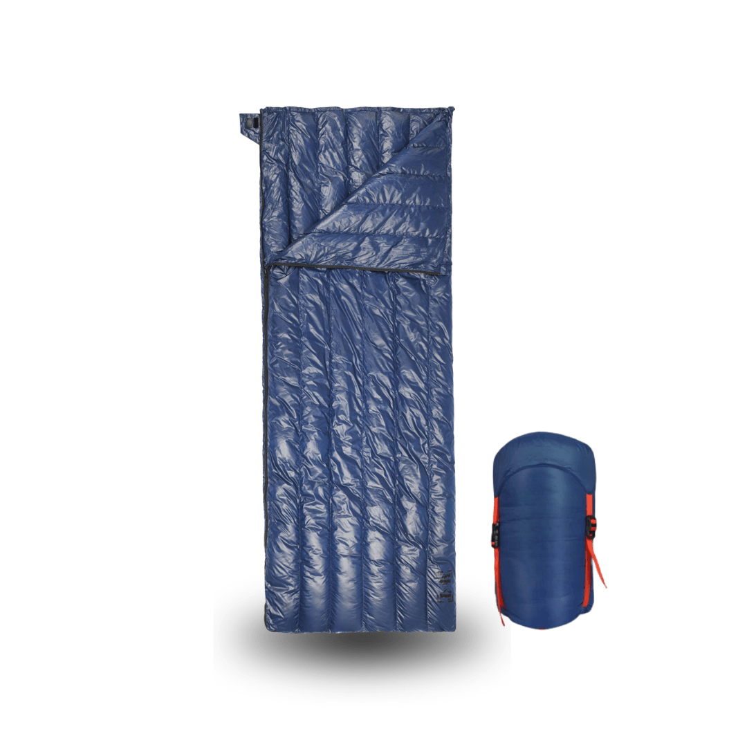 90% Gänsedaunen Schlafsack – 3-Jahreszeiten Ultraleicht Envelope-Stil