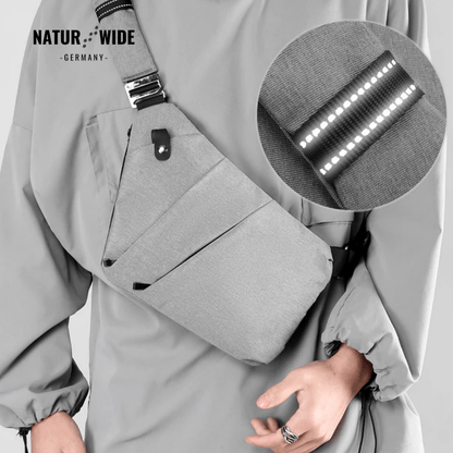 Anti-Diebstahl-Slingtasche – Unisex Umhängetasche aus Nylon