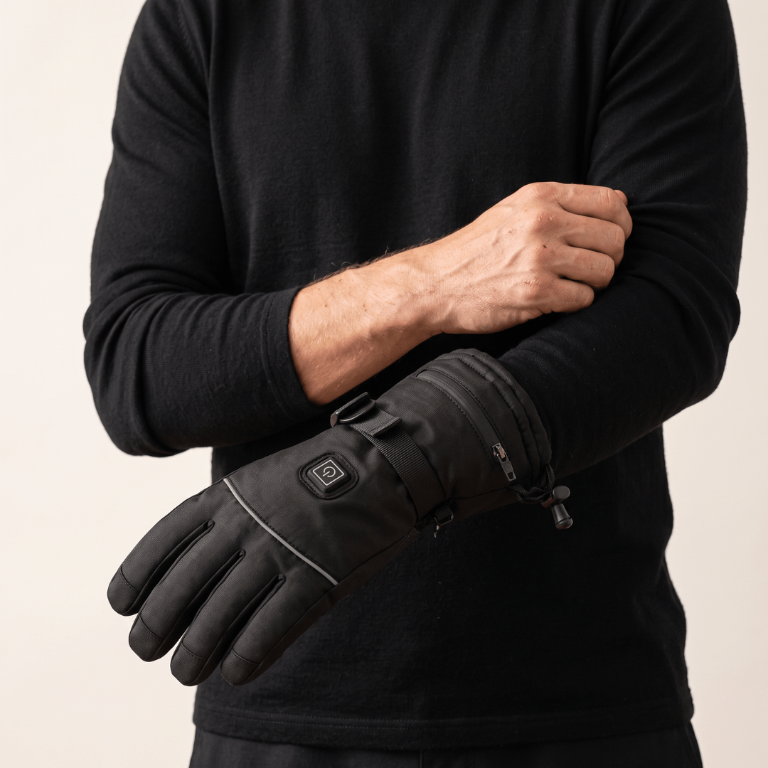 Beheizte Handschuhe – 3 Heizstufen, wasserdicht & winddicht