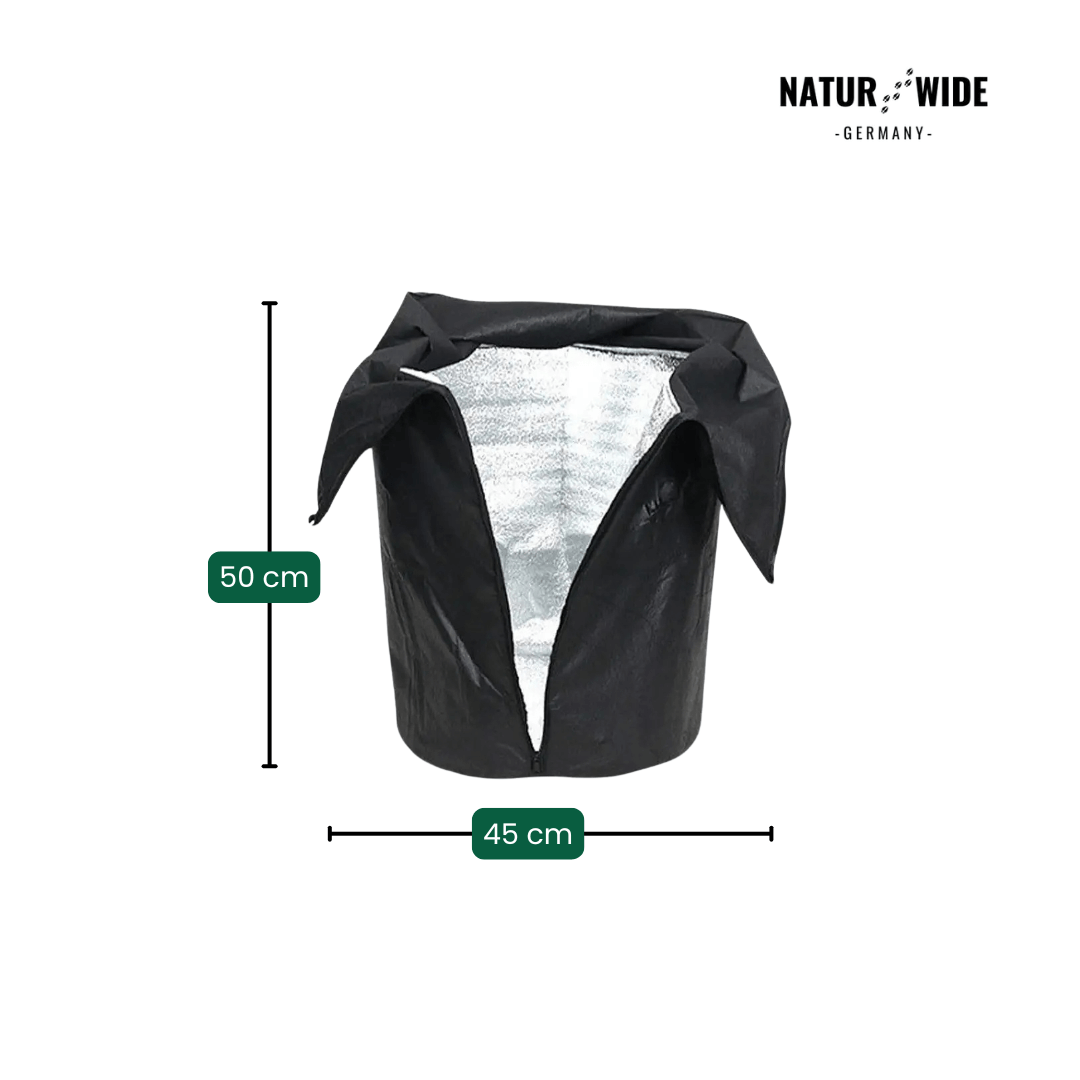 Thermo-Topfschutz 45x50cm – Winterschutz für Kübelpflanzen