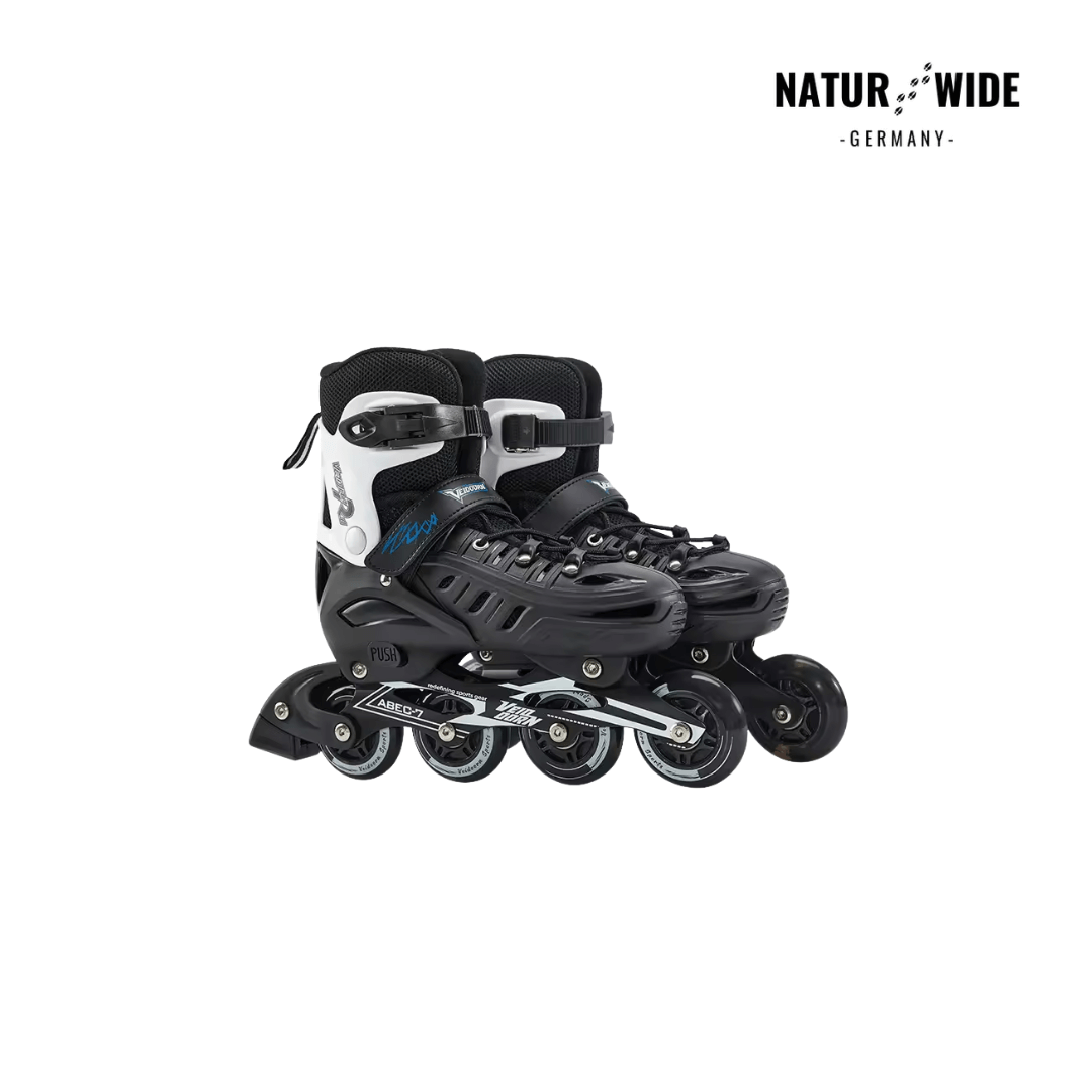 Verstellbare Inline Skates – Leuchtrollen (Kinder & Erwachsene)