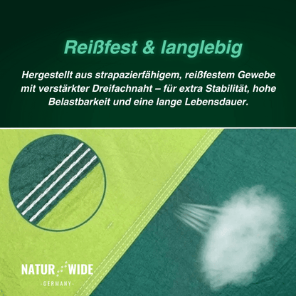 Camping-Hängematte mit Moskitonetz
