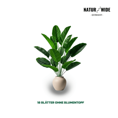 Große Kunstpalme – Real Touch Bananenbaum