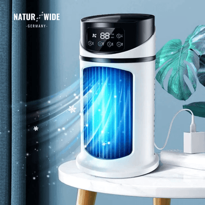 PolarBreeze® - Mini Mobile Klimaanlage 3-in-1 – Kühler, Befeuchter & Luftreiniger