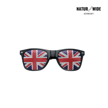 WM Flaggen-Sonnenbrille – 42 Länder Fan-Eyewear