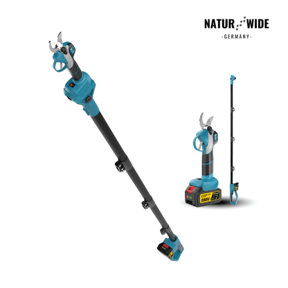 4-in-1 Akku-Teleskopsäge & Astschere – Bürstenlos (18V Kompatibel)