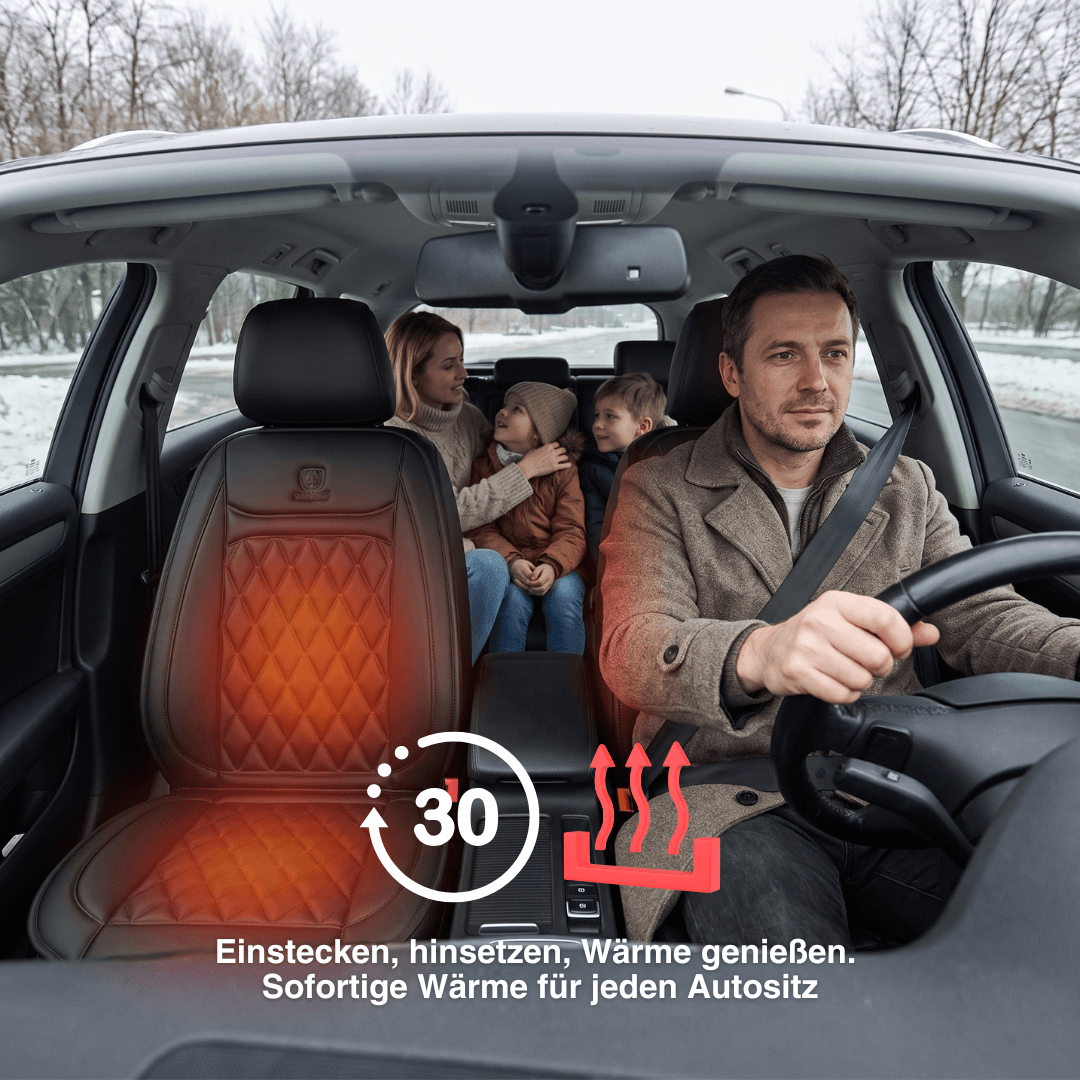 Beheizte Autositzauflage