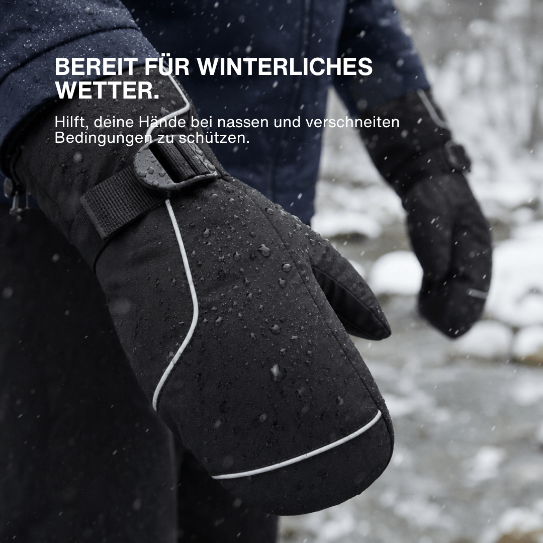 Wiederaufladbare Wasserdichte Elektrisch Beheizte Winterfäustlinge