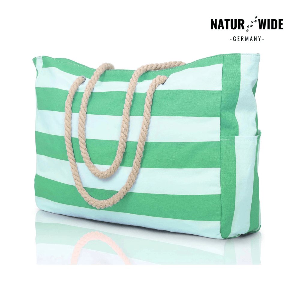 Strandtasche mit Reißverschluss