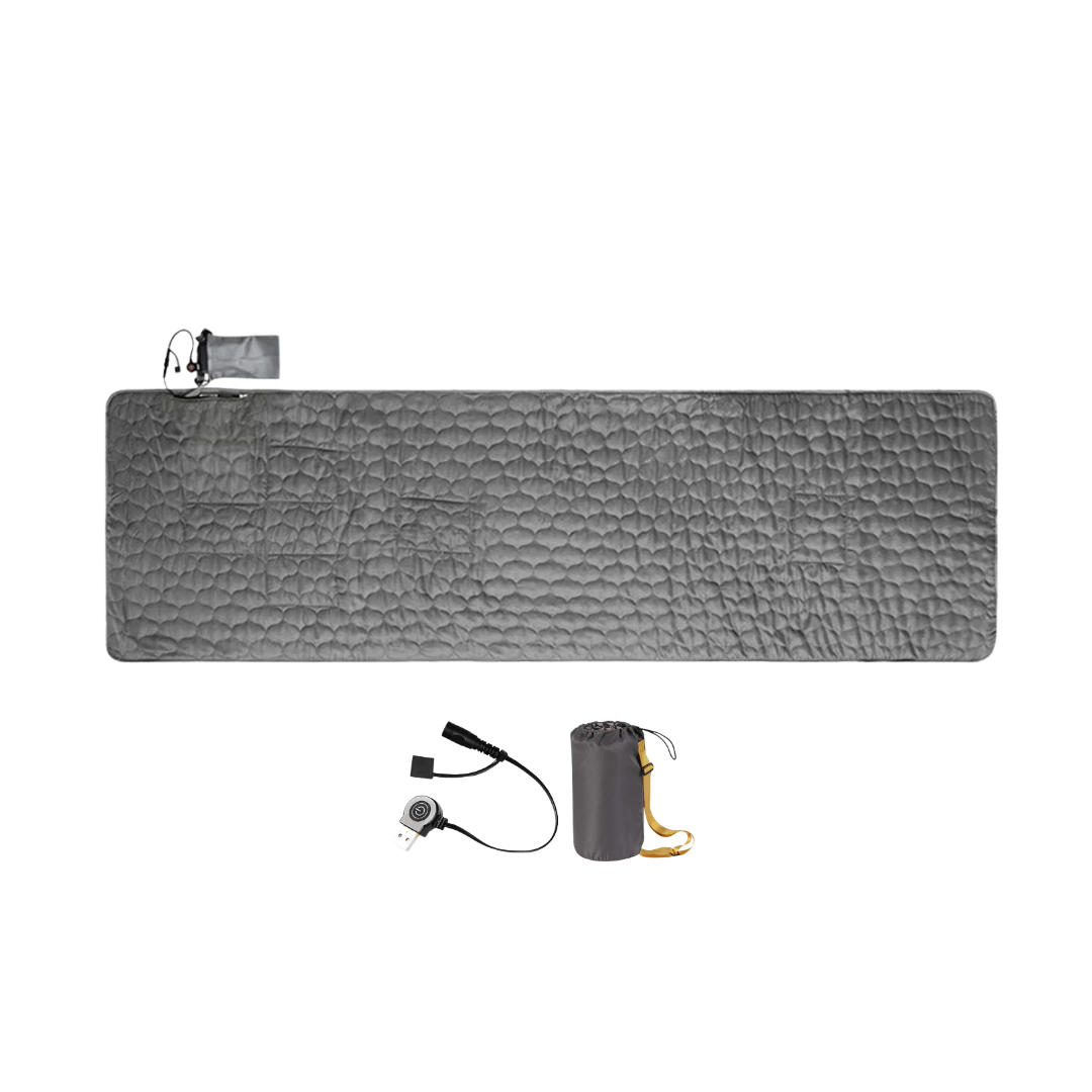 Beheizbare Isomatte USB – 5 Heizzonen Camping (198 x 61 cm)
