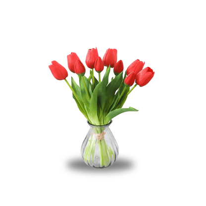 5er Bundle Künstliche Tulpen – Realistische Deko Blumen
