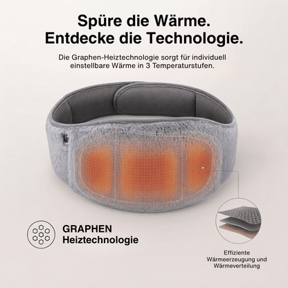 Elektrisches Heizgürtel 3 Stufen – Wärmegürtel für Frauen