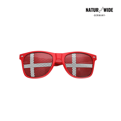 WM Flaggen-Sonnenbrille – 42 Länder Fan-Eyewear