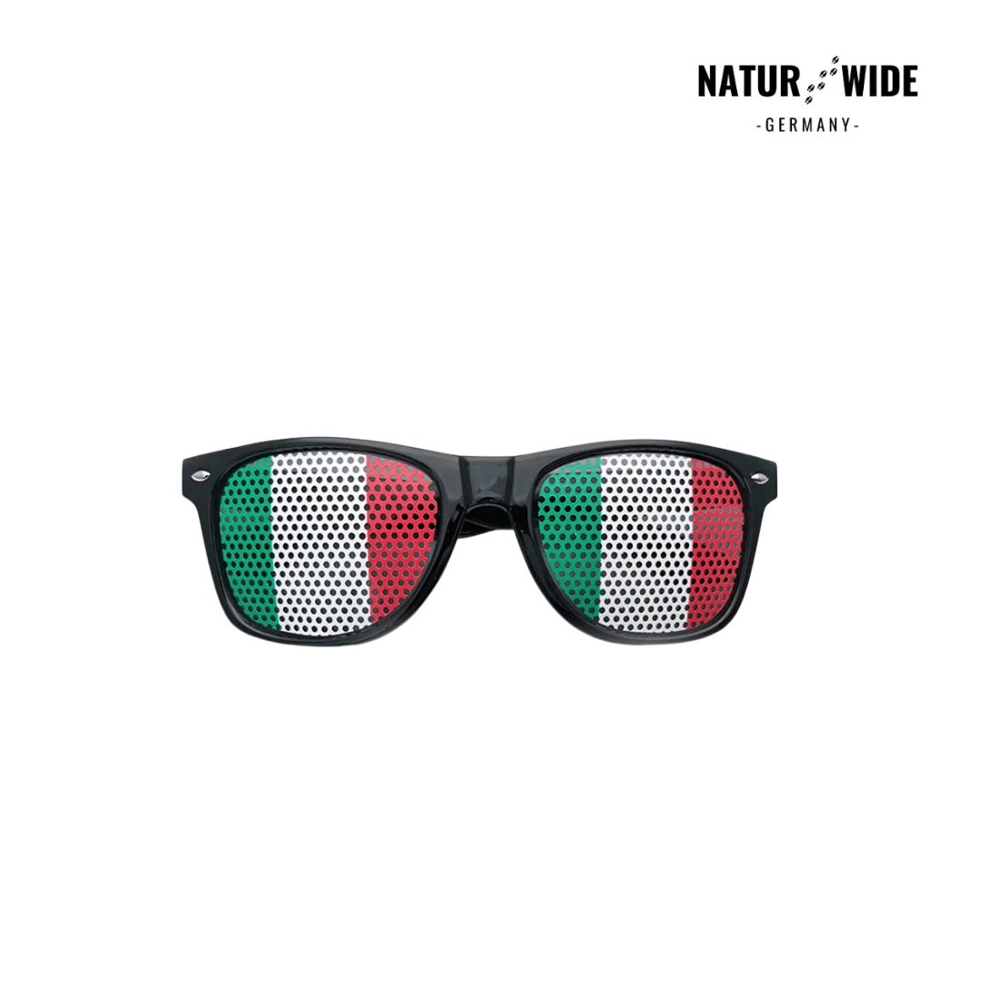 WM Flaggen-Sonnenbrille – 42 Länder Fan-Eyewear