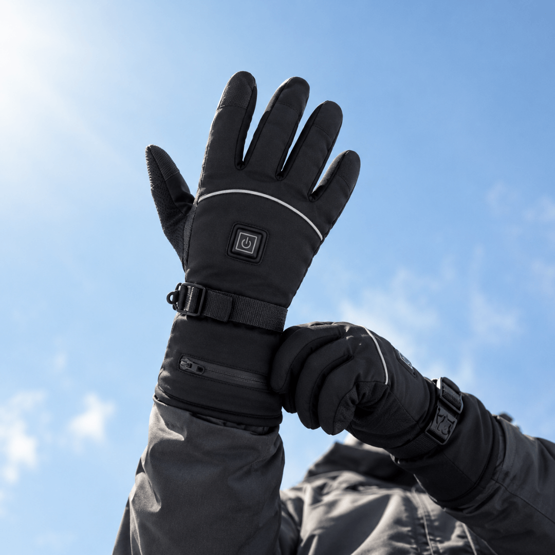 Beheizte Handschuhe – 3 Heizstufen, wasserdicht & winddicht