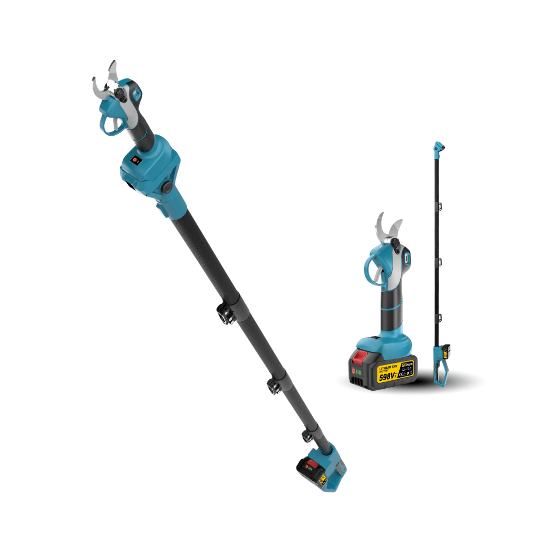 4-in-1 Akku-Teleskopsäge & Astschere – Bürstenlos (18V Kompatibel)