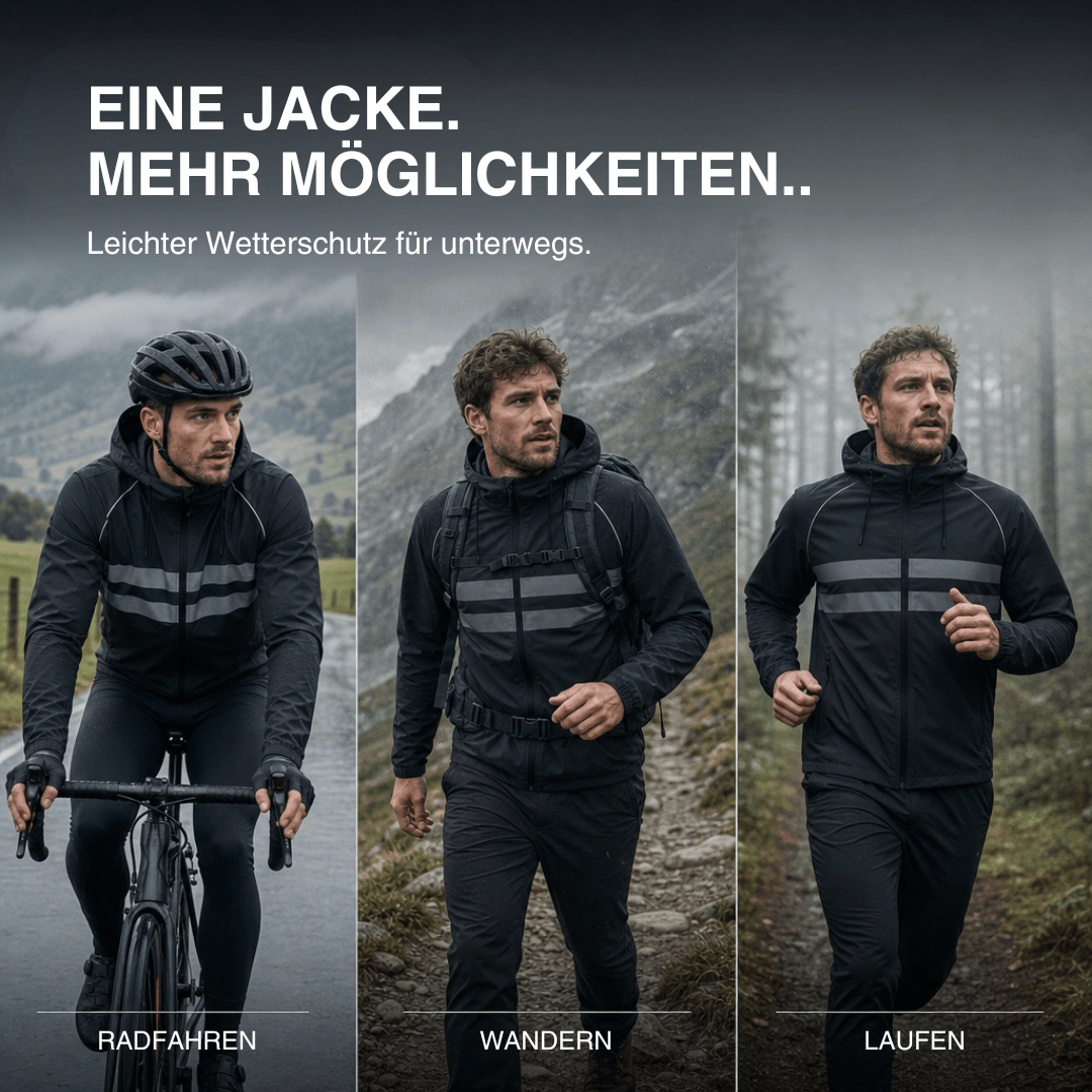 Ultraleichte Regenjacke Pro