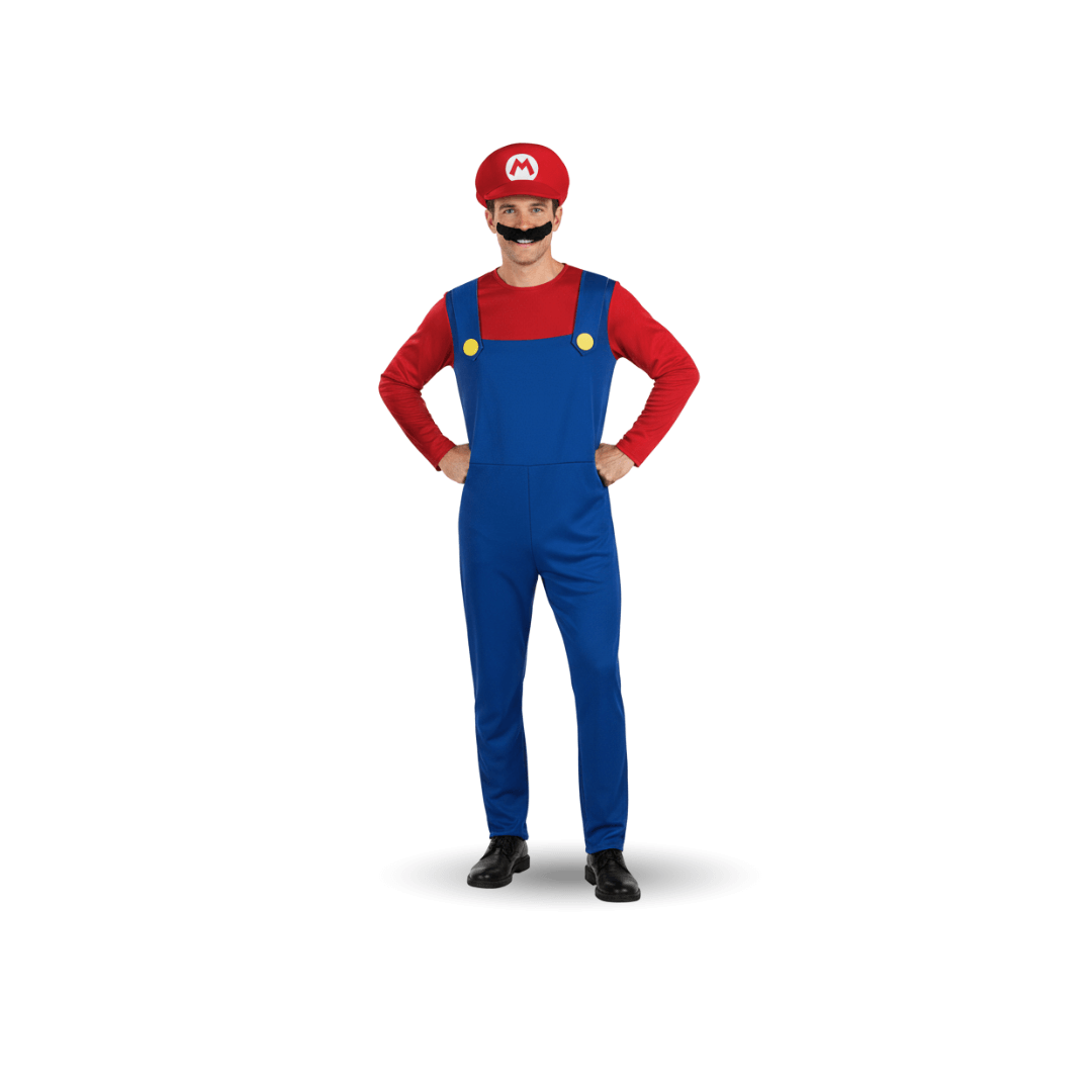 Mario & Luigi Cosplay Kostüm – Jumpsuit & Kleid Set (Unisex)