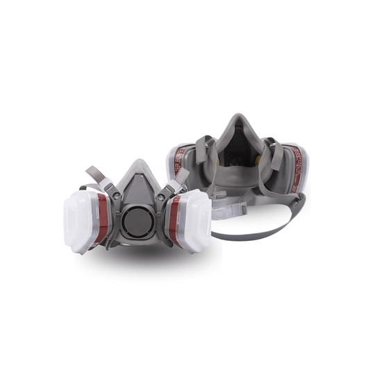 Halbmasken-Atemschutzmaske mit Schutzbrille – Modell 6200