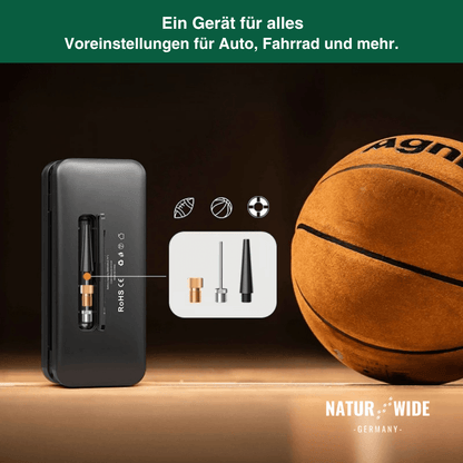 Kabelloser Reifenkompressor – Tragbarer Digitaler Luftkompressor & Powerbank
