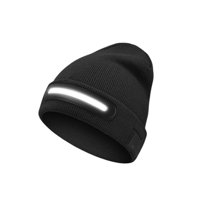 LED Mütze mit Licht – USB wiederaufladbare Unisex Wintermütze
