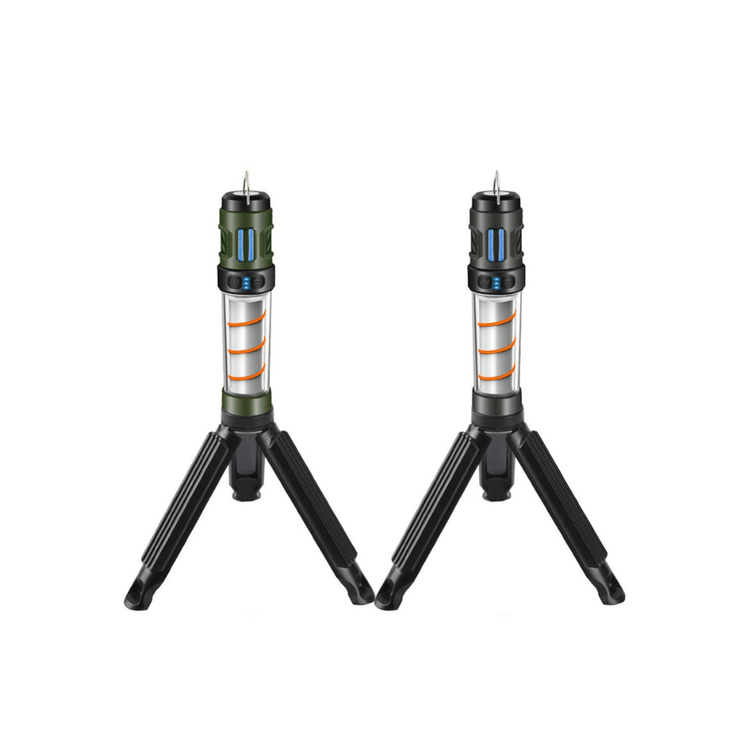 5-in-1 Campinglampe – LED-Taschenlampe & Mückenschutzlicht