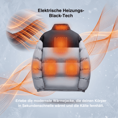 Beheizte Winterjacke – 6 Heiz-Zonen, wasserdicht & extra warm für Damen & Herren
