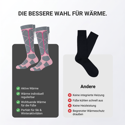 Beheizte Socken – Perfekt für Ski, Outdoor & Winter