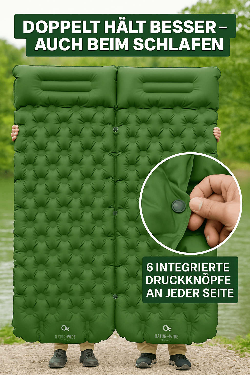 Ultraleichte Isomatte – Ideal für jedes Abenteuer unterwegs
