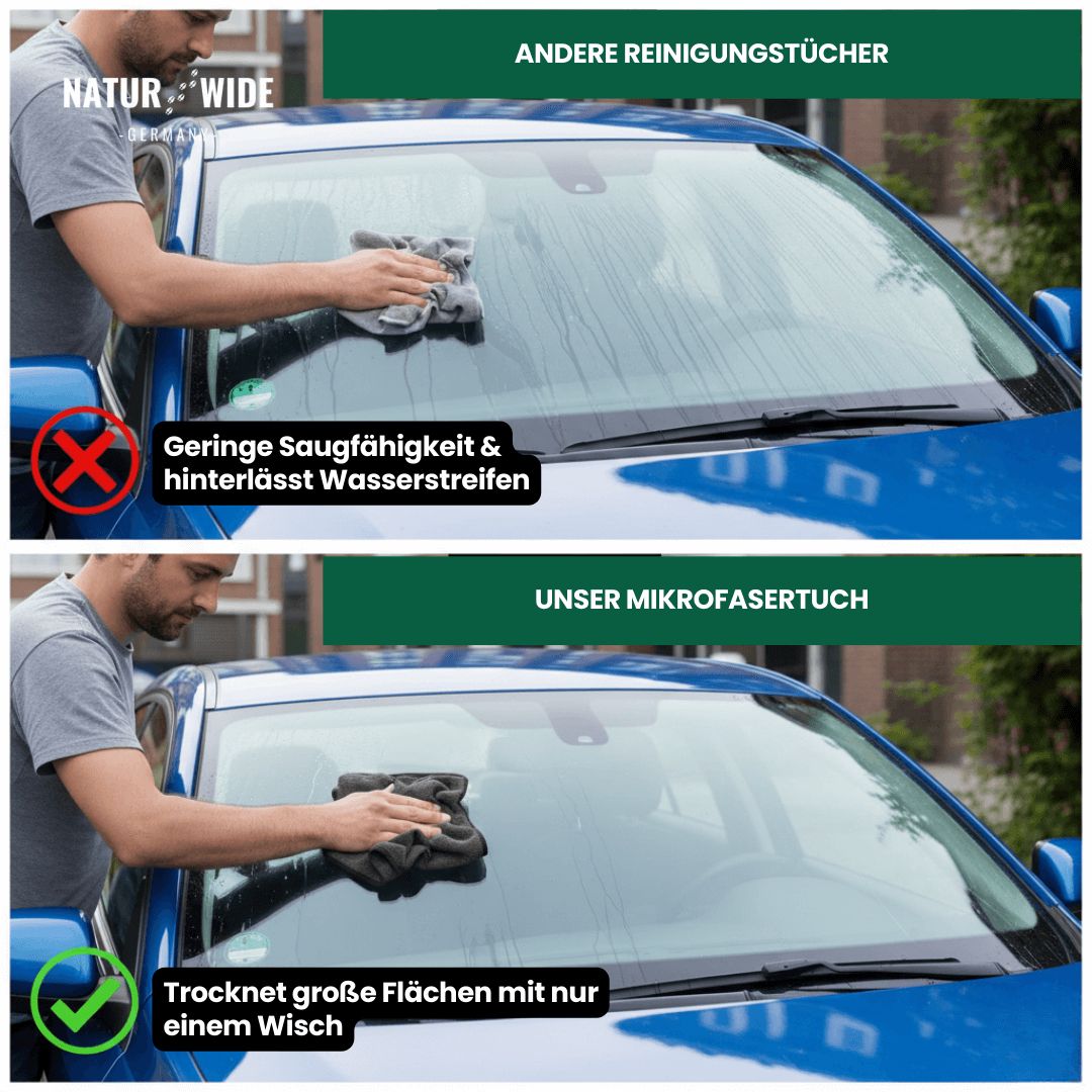 Ultra Trockentuch XXL - Extra Dick & Saugstark Premium Mikrofaser