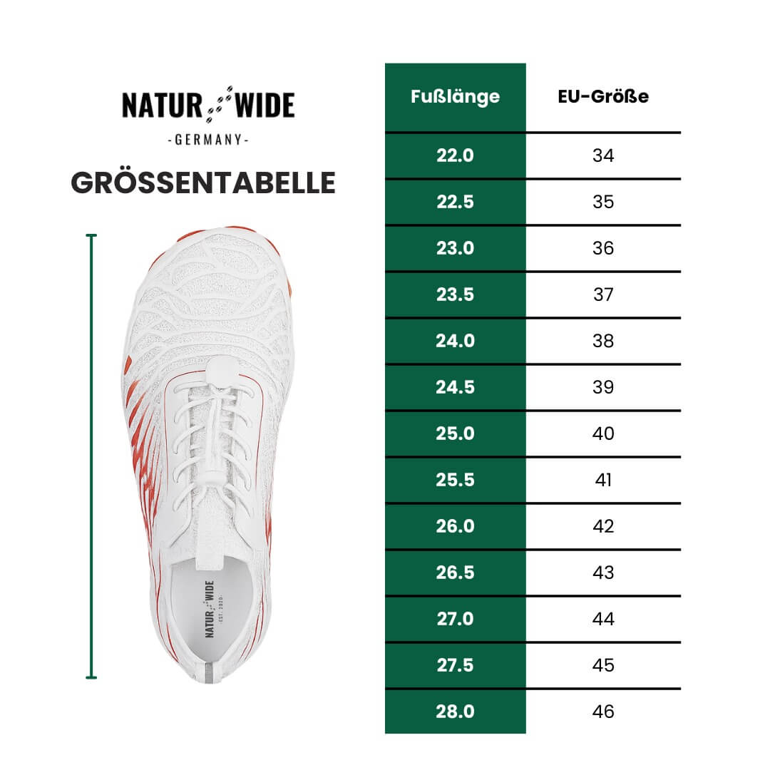 BareFlex – Barfußschuhe für gesundes Gehen, podologisch geprüft (Unisex)