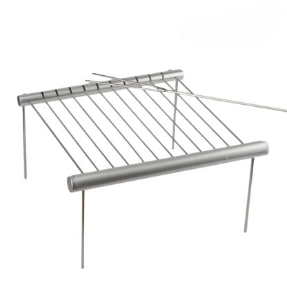 Mini-Faltbarer Edelstahl-BBQ-Grill