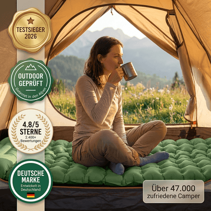 Ultraleichte & kompakte Isomatte - perfekt für unterwegs & Abenteuer