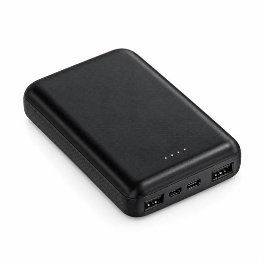 NaturWide Powerbank 10.000 mAh in Schwarz